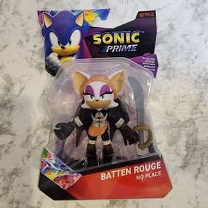 Jakks Pacific Sonic Prime Batten Rouge No Place 5" Figure New 2024